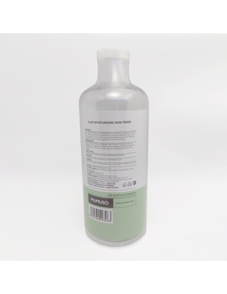 Tonique Hydratant à l'Extrait d'Aloè Vera