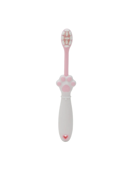 Brosse à Dents Cat’s Paw pour Enfants - Rose