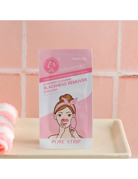 Bandes Nettoyantes Points Noirs à la Rose