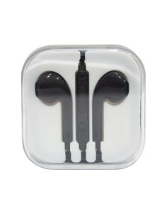 Écouteurs Colorés Fashion - Noir