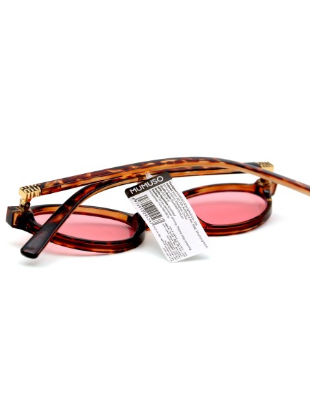 Lunettes de Soleil G15 Fashion Ovales avec Monture Couleur Ecailles