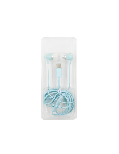 Écouteurs Intra-Auriculaires Type-C - Bleu