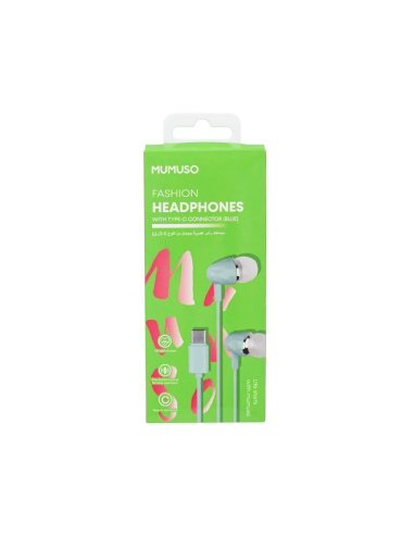 Écouteurs Intra-Auriculaires Type-C - Bleu