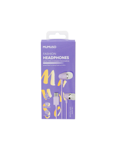 Écouteurs Intra-Auriculaires Type-C - Violet