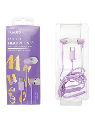 Écouteurs Intra-Auriculaires Type-C - Violet