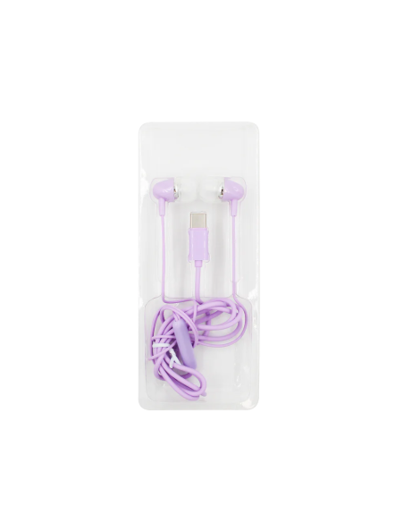 Écouteurs Intra-Auriculaires Type-C - Violet