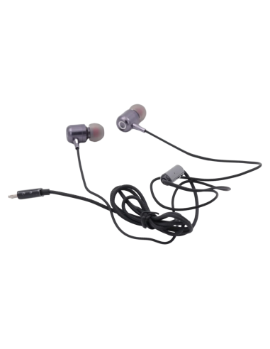 Écouteurs Intra-Auriculaires Filaires avec Connecteur Lightning (Noir)