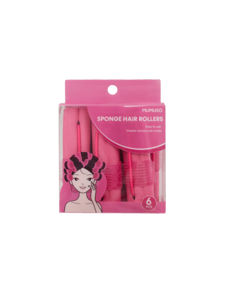 Rouleaux à Cheveux en Mousse