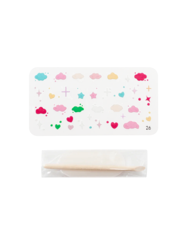 Faux-Ongles Enfants Soleil et Pluie