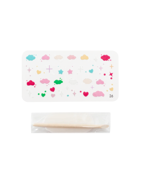 Faux-Ongles Enfants Soleil et Pluie