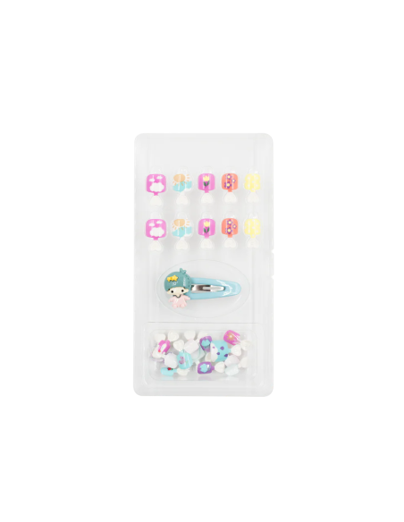 Faux-Ongles Enfants Soleil et Pluie