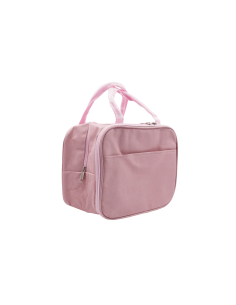 Sac à Déjeuner Isotherme à Compartiments Multiples - Rose