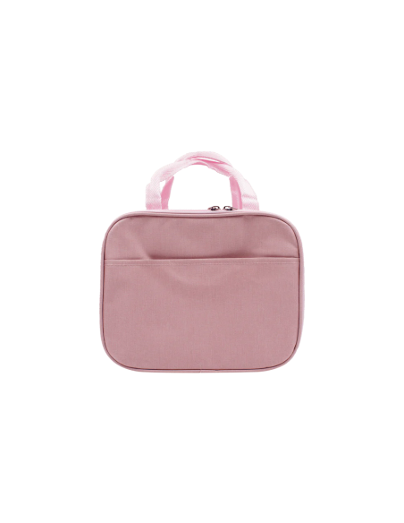 Sac à Déjeuner Isotherme à Compartiments Multiples - Rose