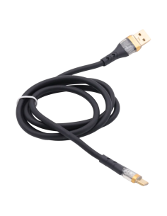 Câble Usb Type-C à Coque Transparente (Noir)