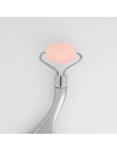 Rouleau de Massage Visage en Acier Inoxydable