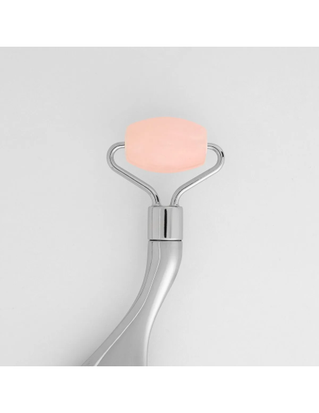 Rouleau de Massage Visage en Acier Inoxydable