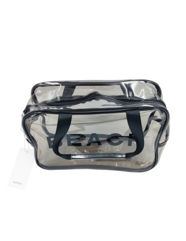 Trousse de Toilette Transparente Grande Capacité