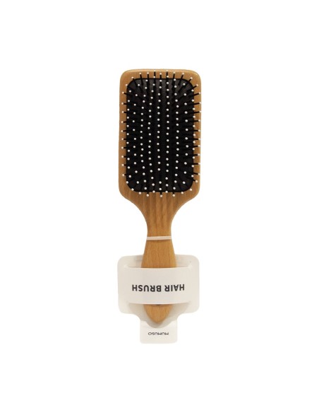 Brosse À Cheveux Rectangulaire en Hêtre