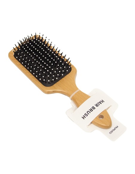 Brosse À Cheveux Rectangulaire en Hêtre
