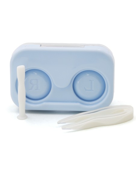 Mini Étui Portable pour Lentilles de Contact