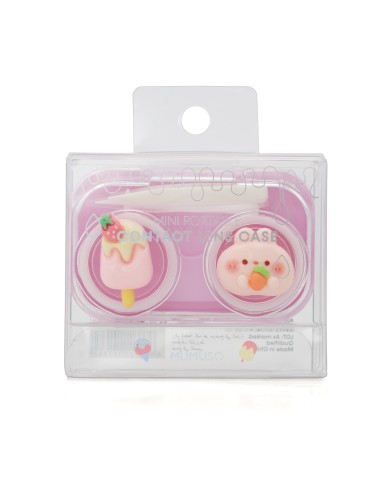 Mini Étui Portable pour Lentilles de Contact