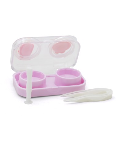 Mini Étui Portable pour Lentilles de Contact