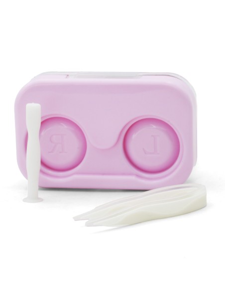 Mini Étui Portable pour Lentilles de Contact