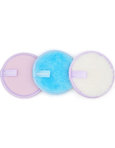 Disques Démaquillants Réutilisables Lot de 3.