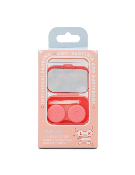 Kit Étui à Lentilles de Couleur avec Miroir