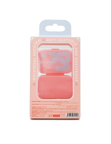 Kit Étui à Lentilles de Couleur avec Miroir