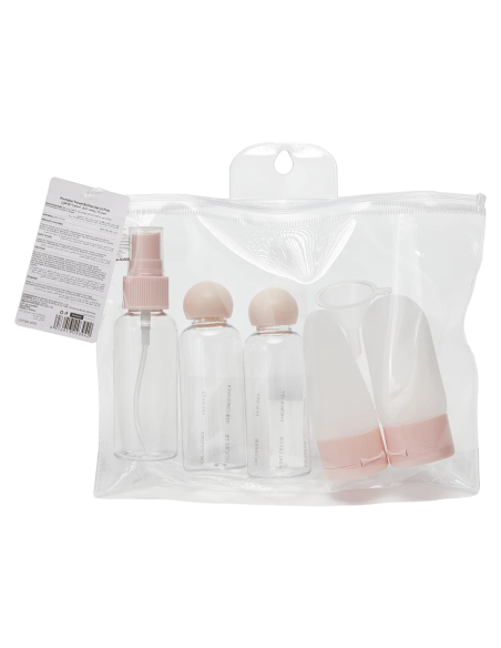 Ensemble de 6 Flacons de Voyage