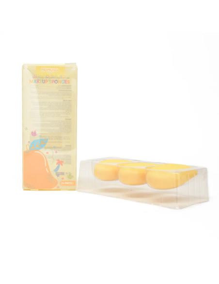 Éponges de Maquillage en Forme de Mangue (Lot de 3)