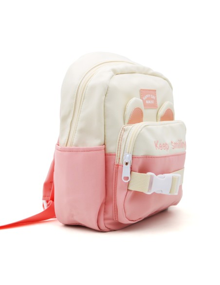 Sac à Dos pour Enfants « Keep Smiling » (Rose)