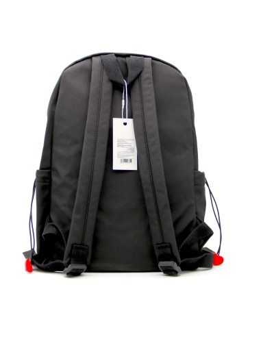 Sac à Dos Noir Cœurs Rouges