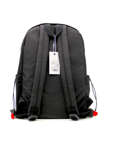 Sac à Dos Noir Cœurs Rouges