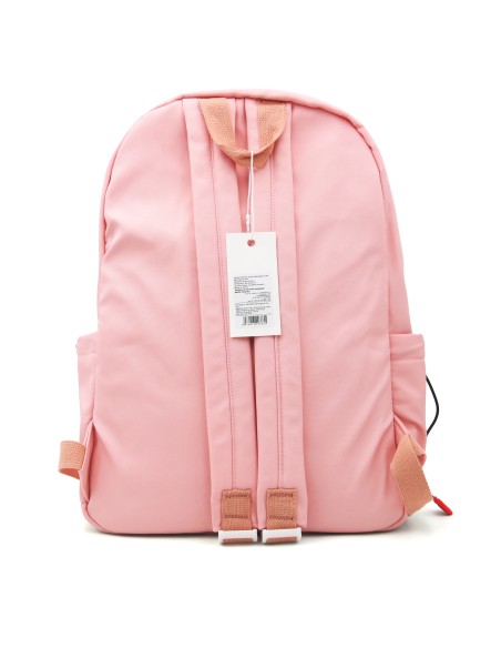 Sac à Dos Rose Cœurs Rouges