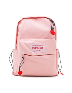 Sac à Dos Rose Cœurs Rouges