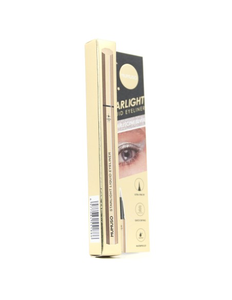 Eye-liner Liquide Waterproof Ultra-Précis Argent Nacré