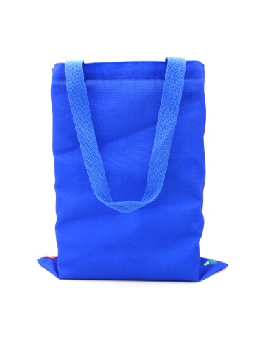 Tote Bag Sac en Coton Bleu "Voitures"