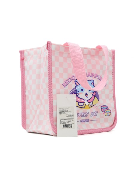 Tote Bag Isotherme Chat Mignon Rose