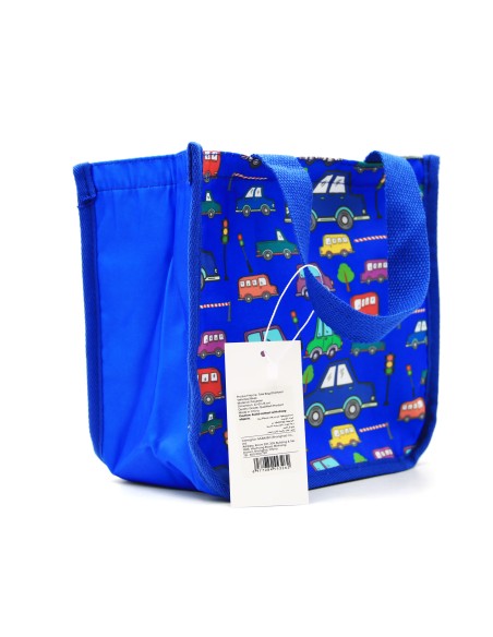 Tote Bag Isotherme Bleu Voitures