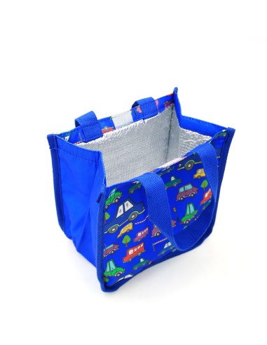 Tote Bag Isotherme Bleu Voitures