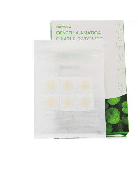 Patchs Anti-Boutons Centella Asiatica pour Jour et Nuit – 12 Unités