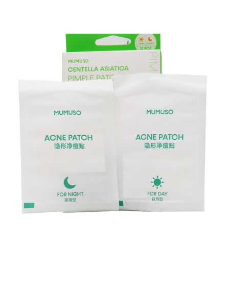 Patchs Anti-Boutons Centella Asiatica pour Jour et Nuit – 12 Unités