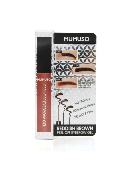 Gel Peel Off pour Sourcils - 03 Reddish Brown
