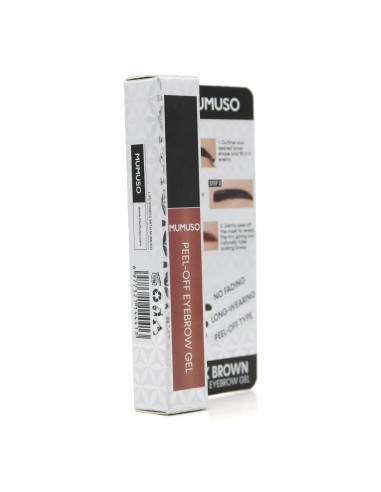 Gel Peel Off pour Sourcils - 03 Brun Foncé