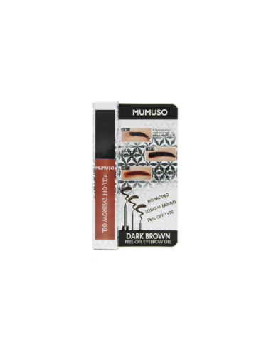 Gel Peel Off pour Sourcils - 03 Brun Foncé