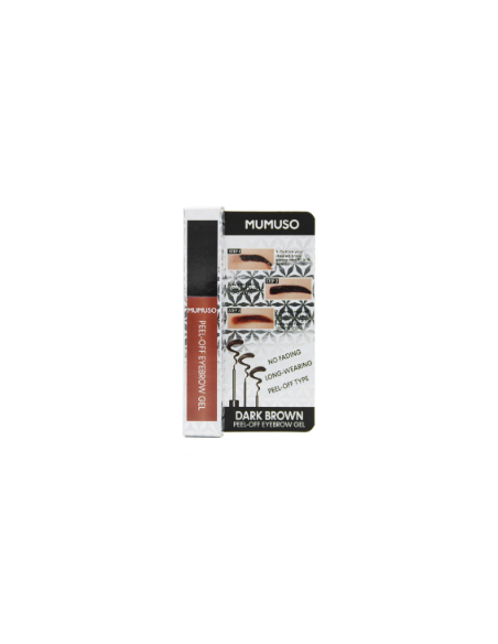Gel Peel Off pour Sourcils - 03 Brun Foncé