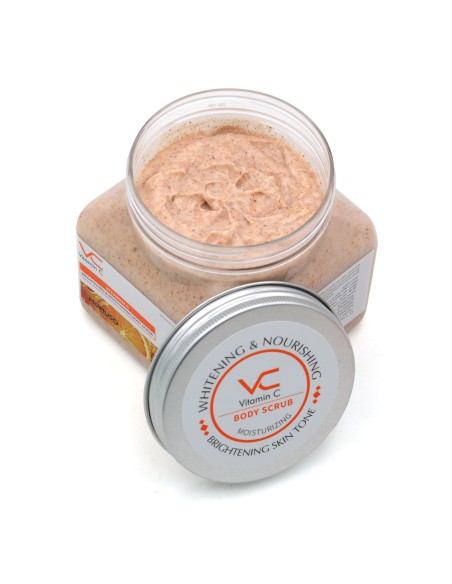 Gommage Corporel Éclaircissant et Hydratant à la Vitamine C (350 grammes)