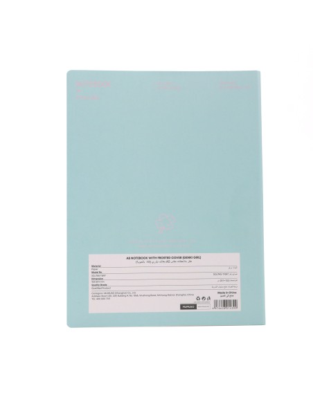 Cahier A5 avec Couverture Givrée (Genki Girl)